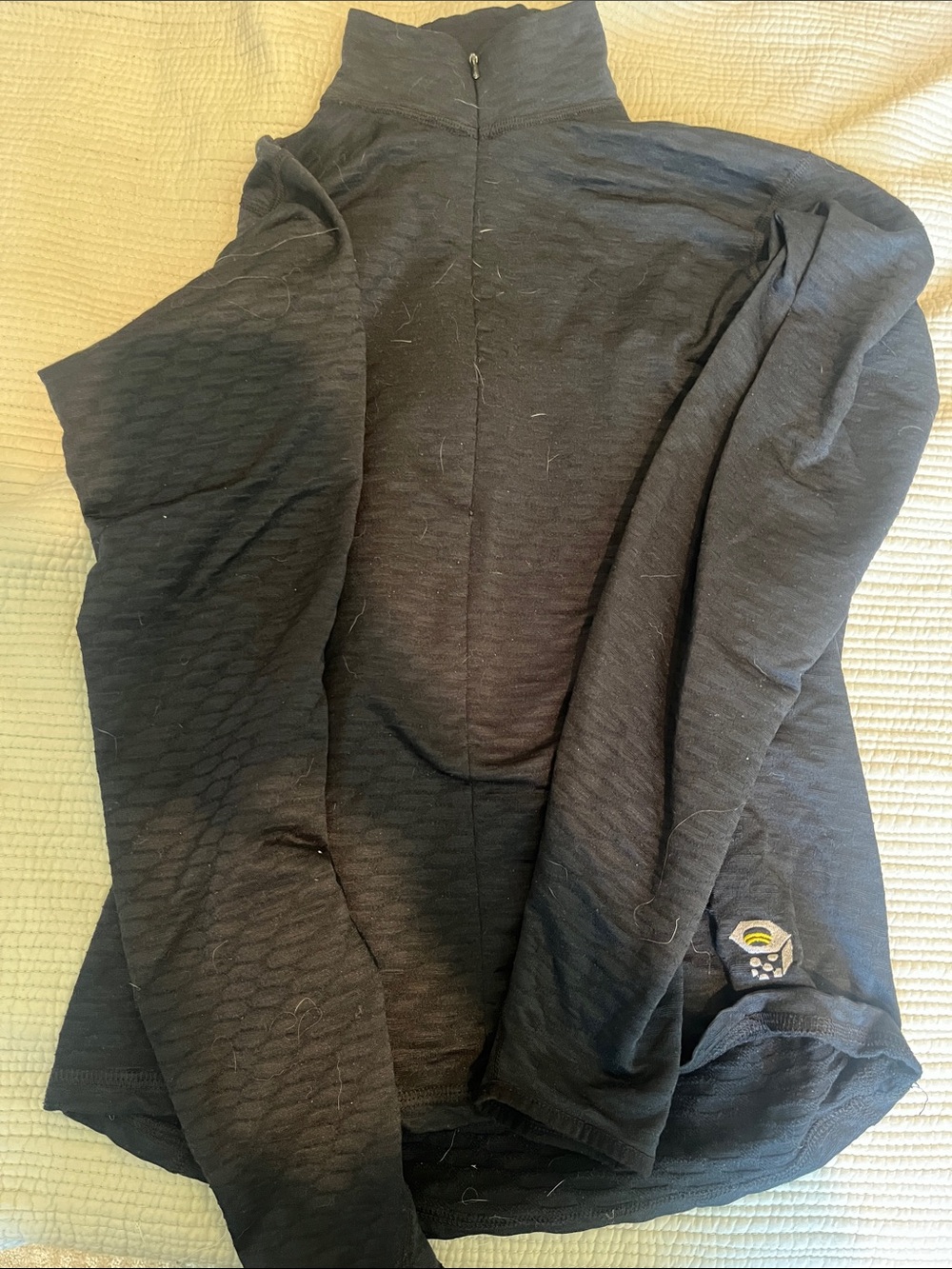 Mountain Hardwear Black Women's Zip Pullover